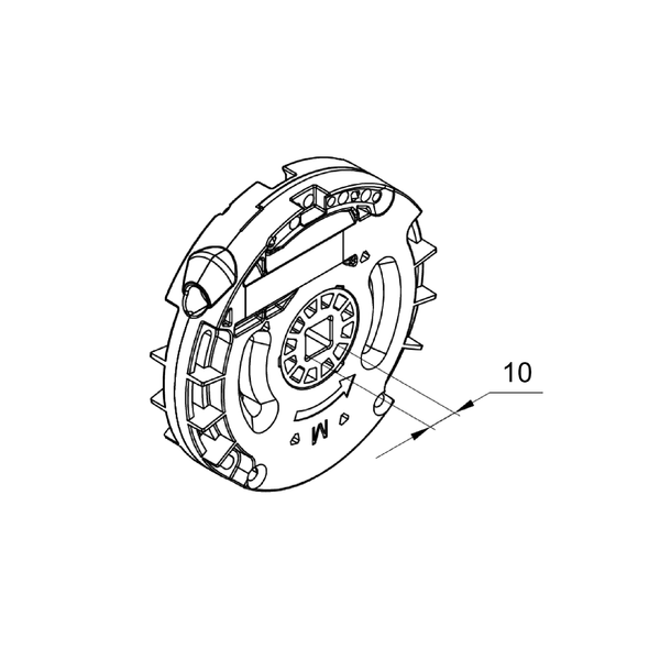 Gear mechanism ACEC (for axle)